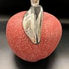 Ceramic Red Apple - Image 2