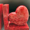 Red Heart Bookends - Image 4