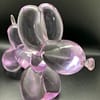 Clear Pink Balloon Dog - Image 3