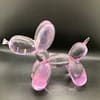 Clear Pink Balloon Dog - Image 7