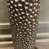 Silver Coloured Ceramic Vase - Image 2