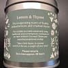 Lemon and Thyme Tin Candle - Image 4