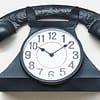 Black Metal Rustic Telephone Clock - Image 10