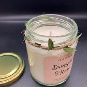 Damson and Rose Candle