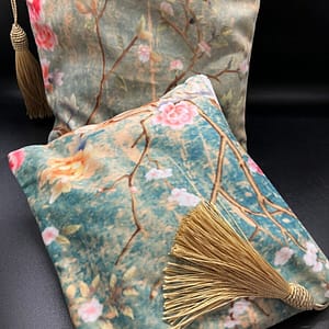 Velvet Feel Makeup Bag