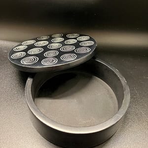 Black Trinket Pot