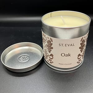 St Eval Oak Candle