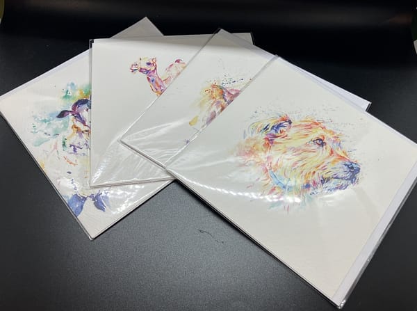 Pack of Four Greetings Cards