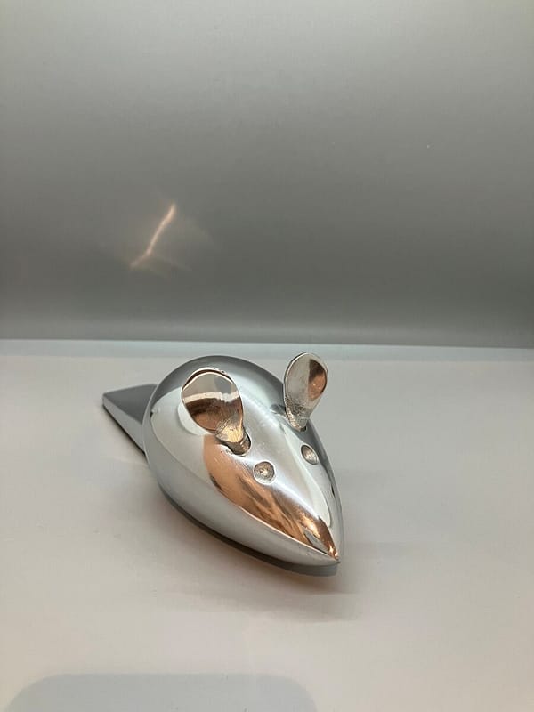 Chrome Mouse Doorstop