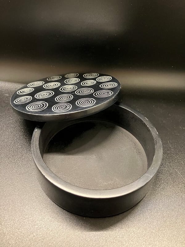 Black Trinket Pot