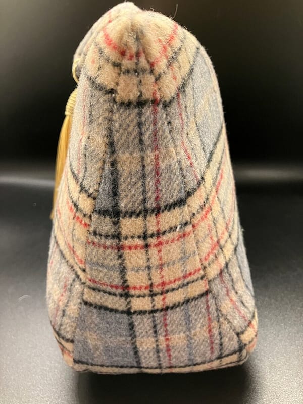 Blue Plaid Doorstop - Image 2