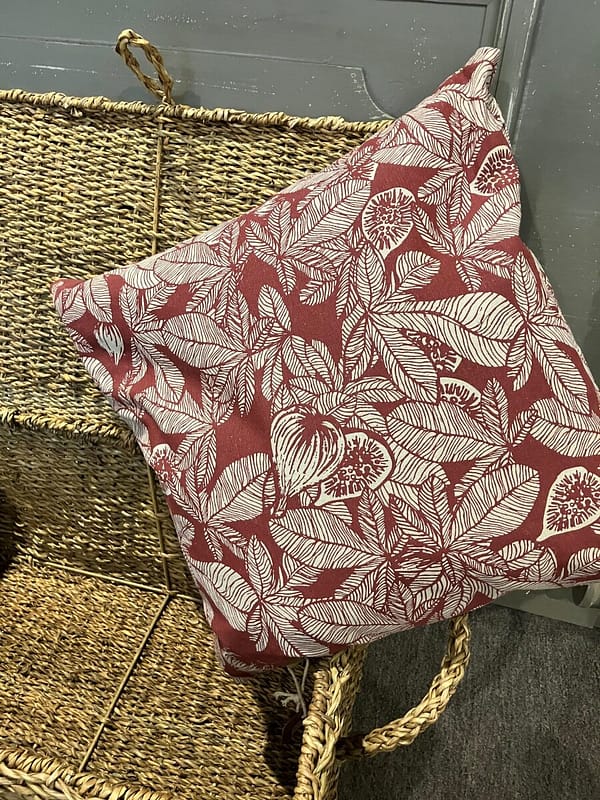 Fig Design Feather Filled Cushion