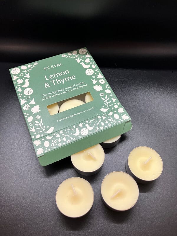 Lemon and Thyme Tealights