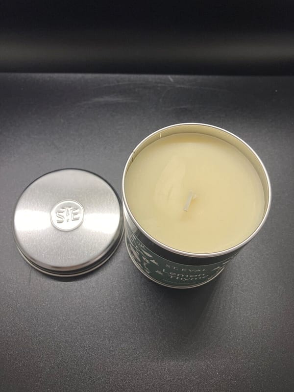 Lemon and Thyme Tin Candle - Image 2