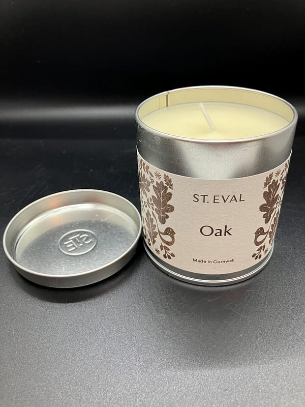 St Eval Oak Candle