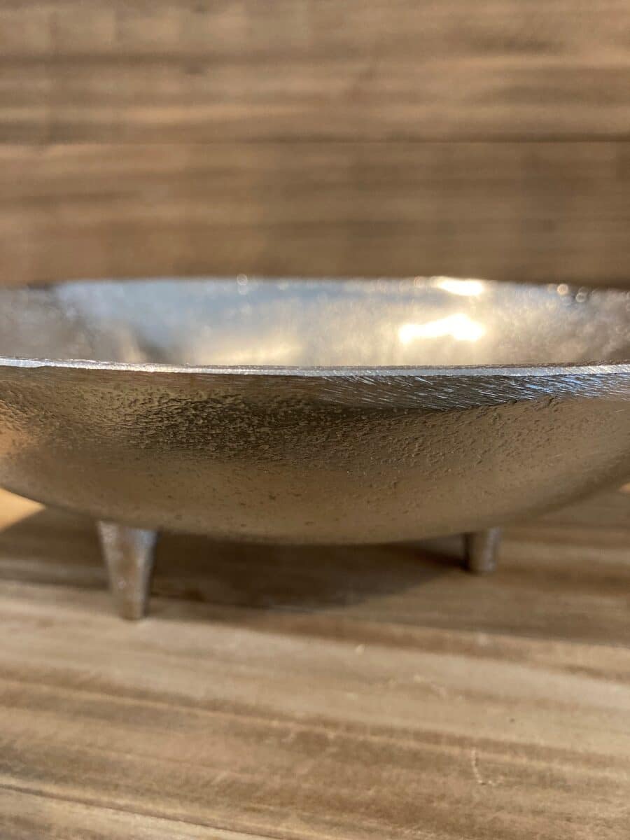 Decorative Silver Bowl Green Interiors Storrington