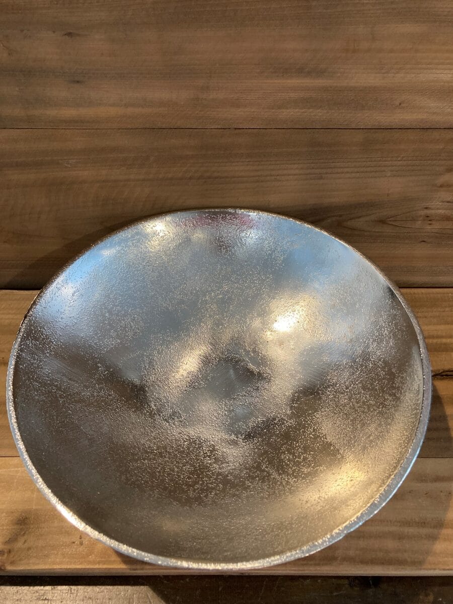 Decorative Silver Bowl Green Interiors Storrington